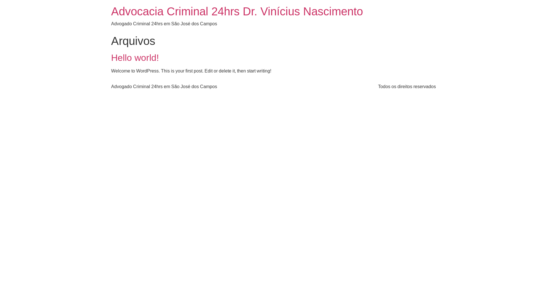 website screenshot of https://advocaciaviniciusnascimento.com/