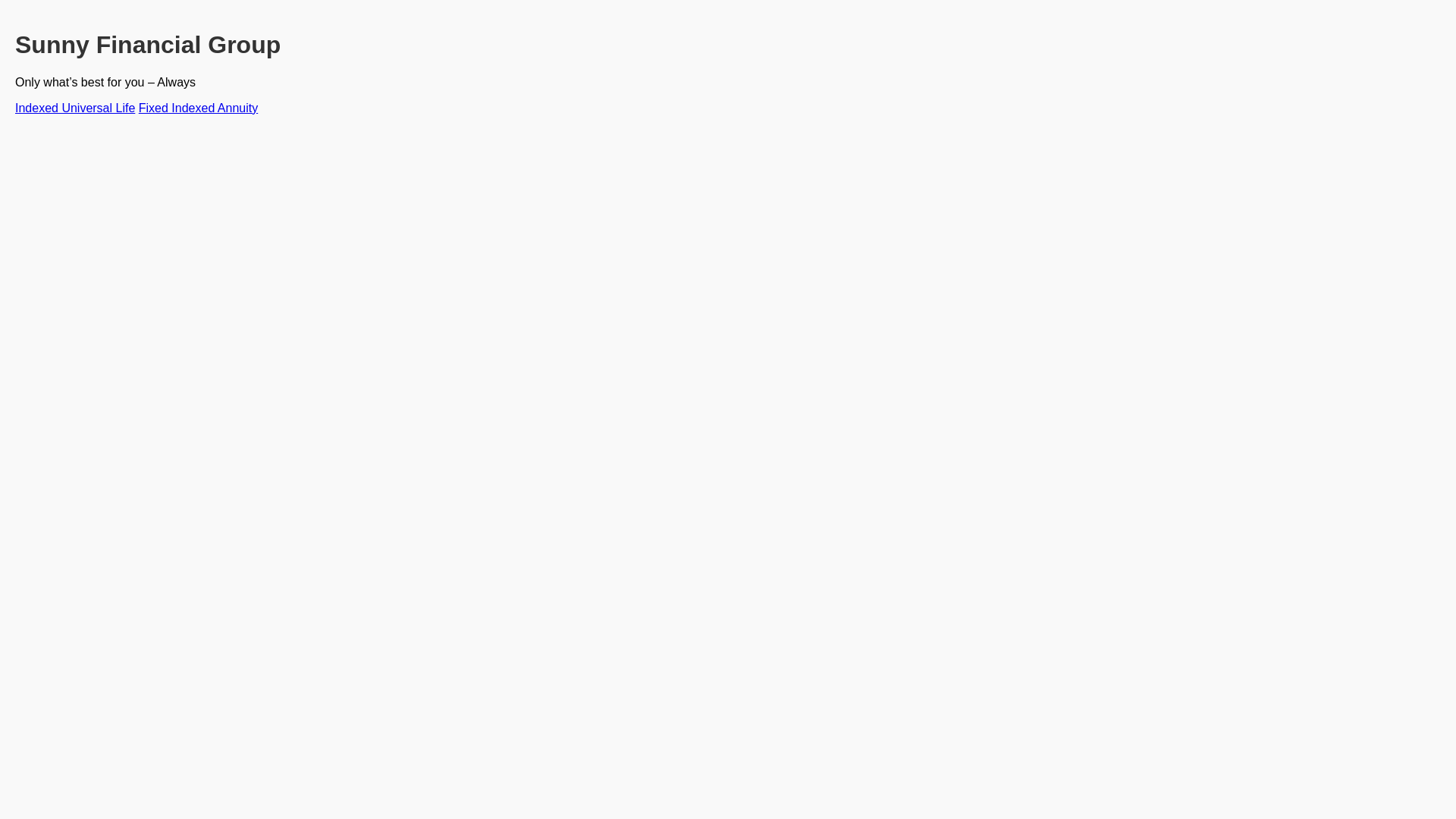 website screenshot of https://sunnyfinancial.pages.dev/