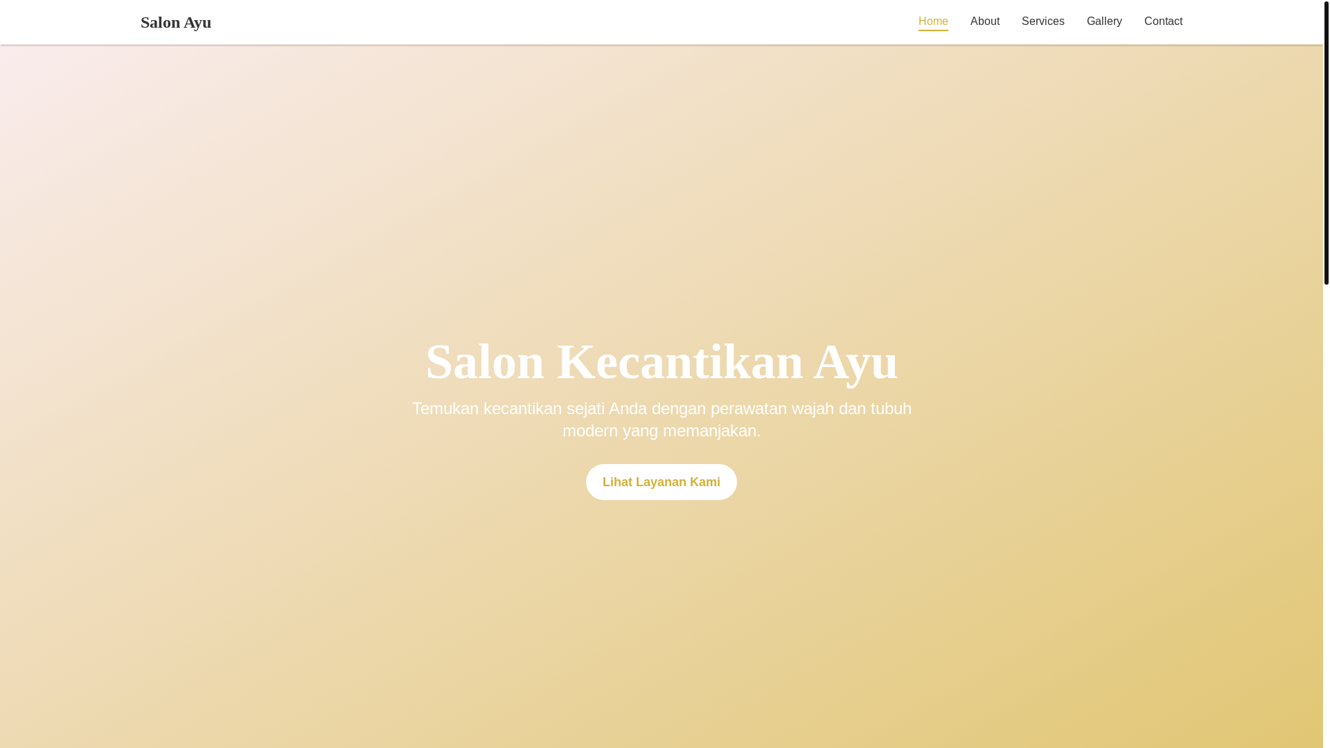 website screenshot of https://salon-kecantikan-ayu-1755606322082.pages.dev/