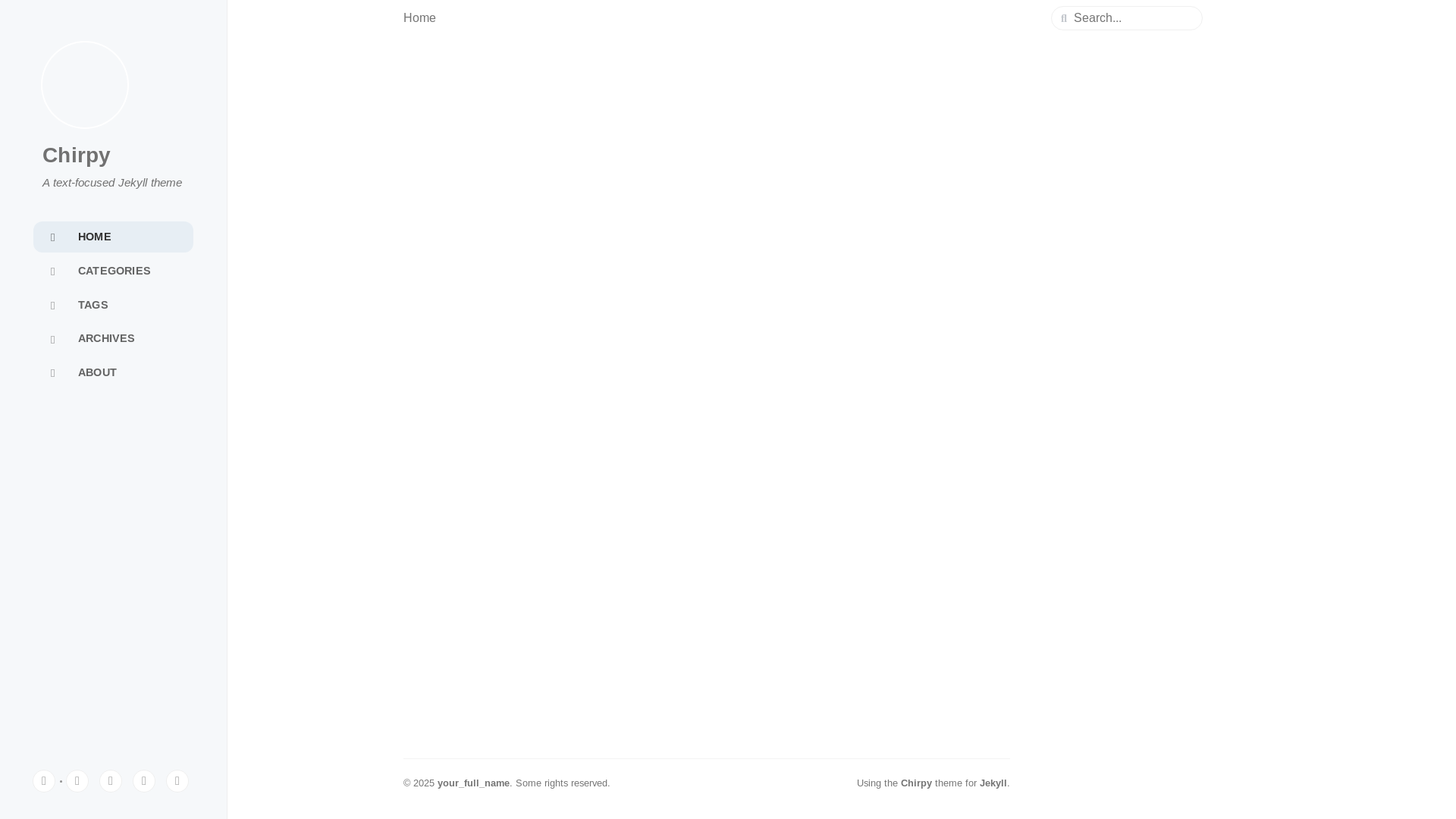 website screenshot of https://jekyll-chirpy-1wk.pages.dev/