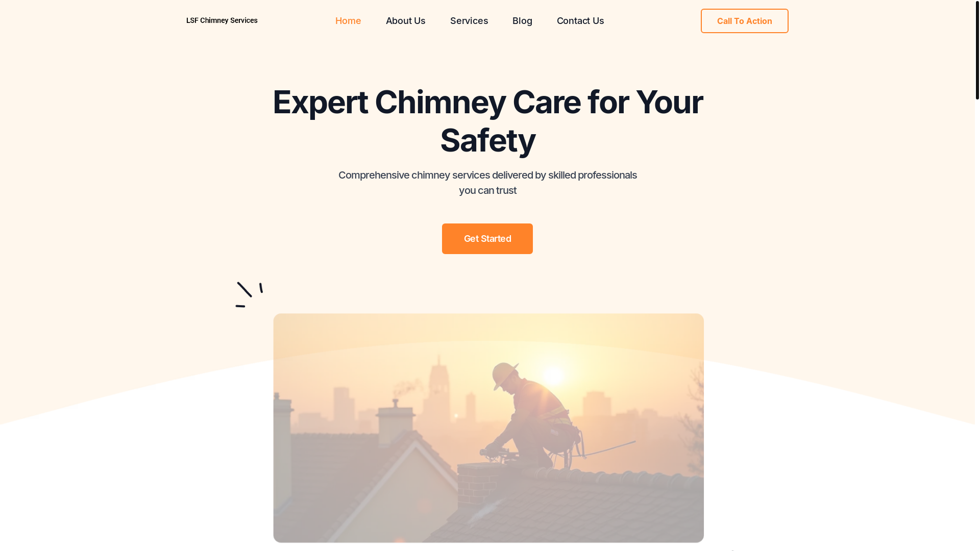 website screenshot of https://lsfchimneyservices.site/