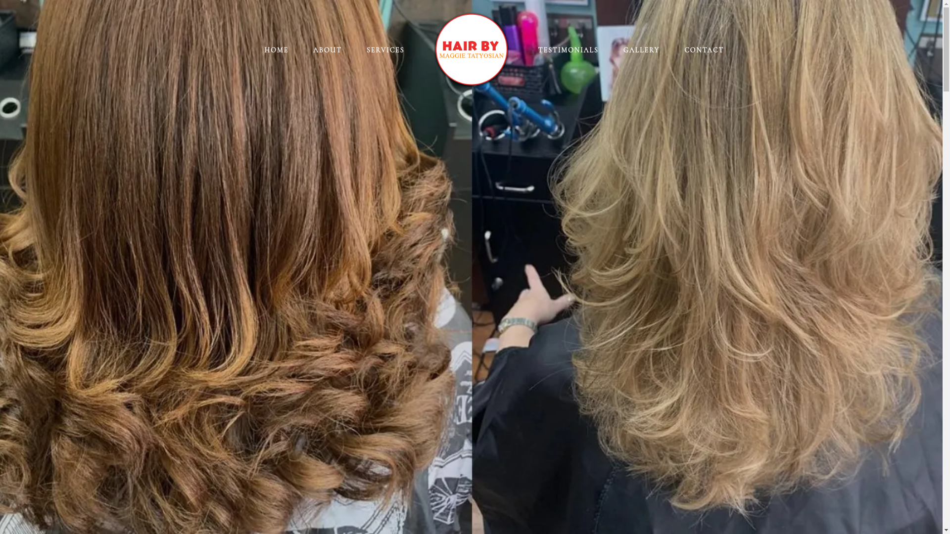 website screenshot of https://hairsalonsanmateo.com/