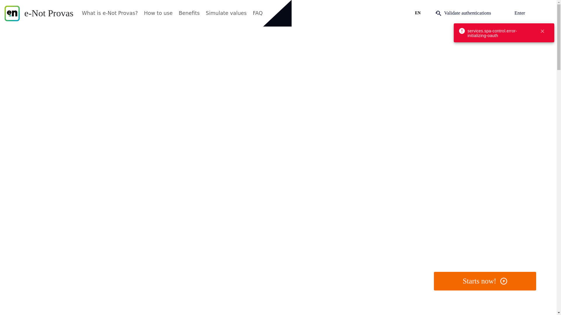 website screenshot of https://enotprovas.org.br/