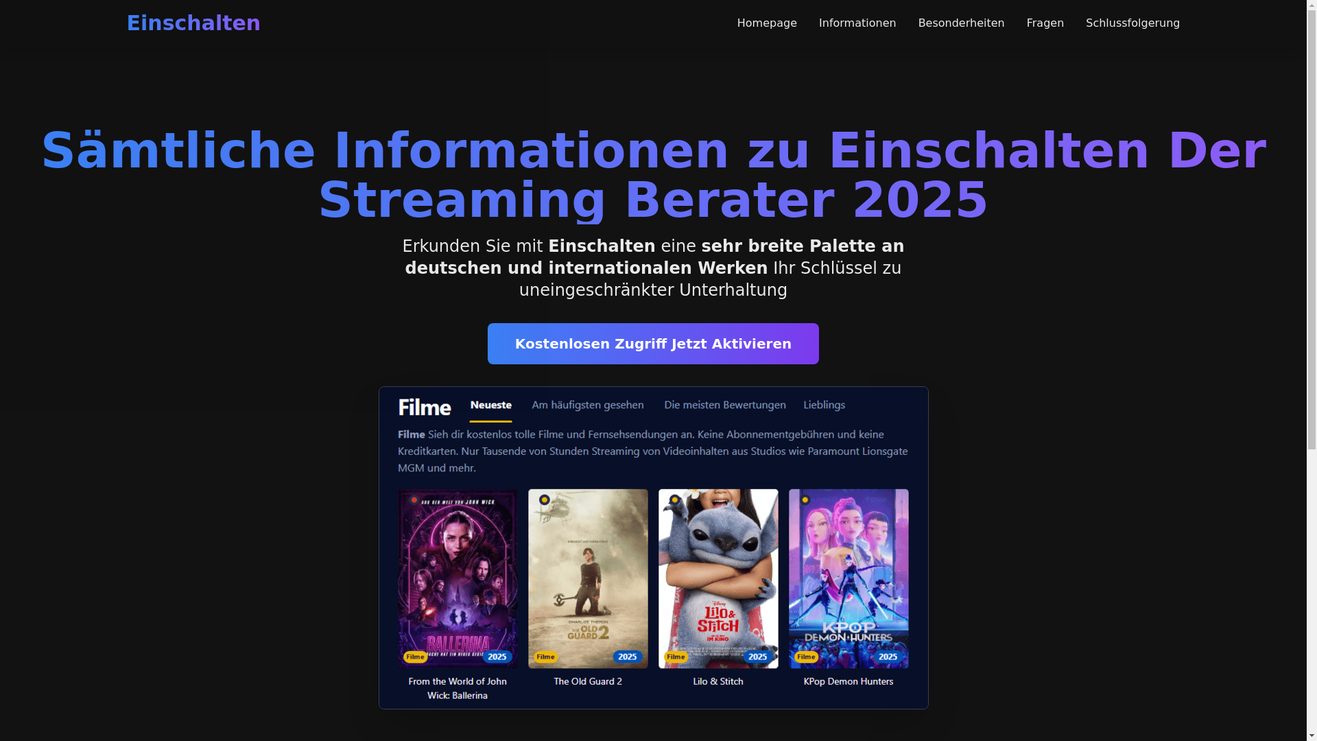 website screenshot of https://einschalten-grw5-3mi.pages.dev/
