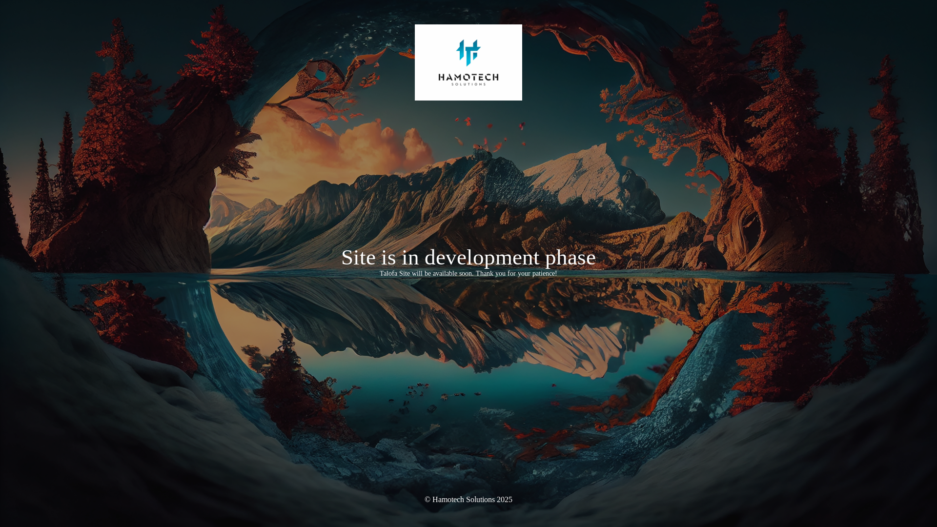 website screenshot of https://hamotechsolutions.com/