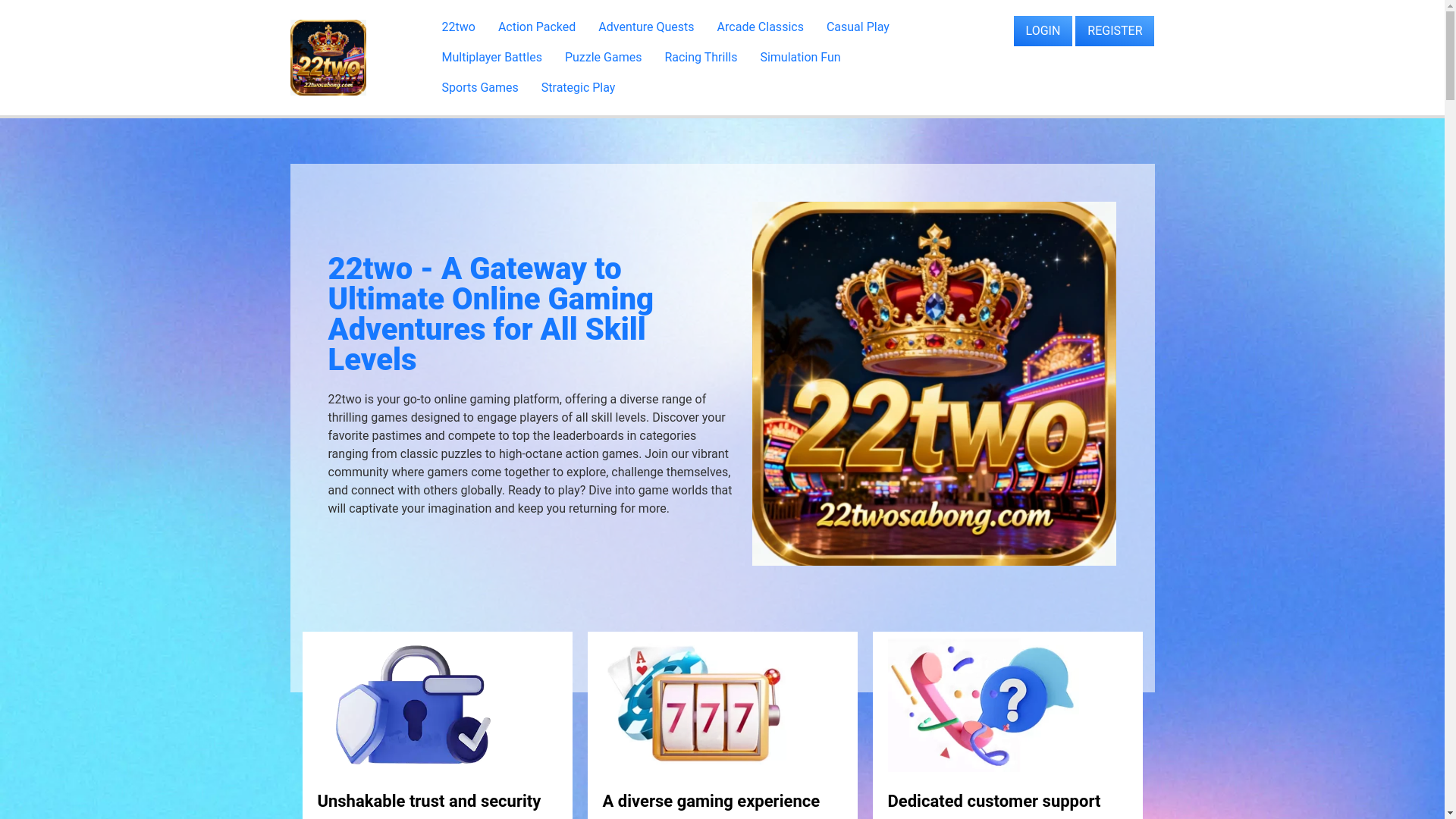 website screenshot of https://22twosabong.com/