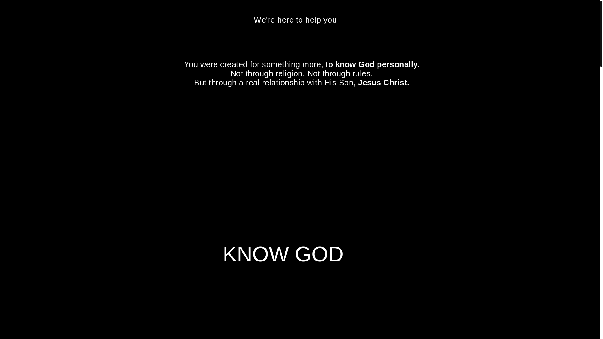 website screenshot of https://jesuslovesfontana.com/