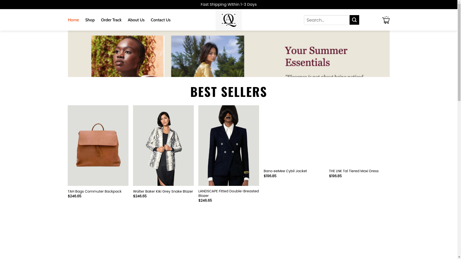 website screenshot of https://elitequeenanna.shop/