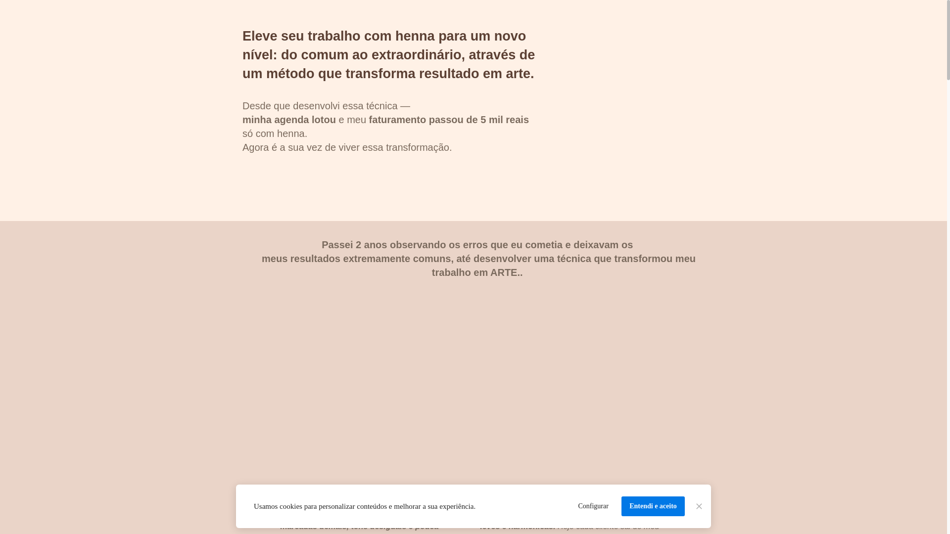 website screenshot of https://hennaprofissional.sbs/