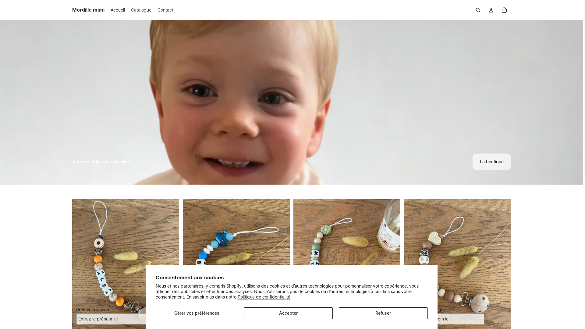 website screenshot of https://mordillemimi.com/