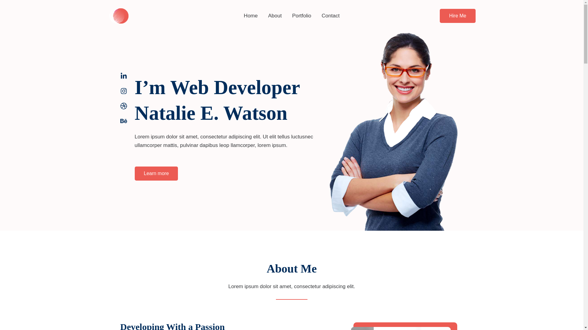 website screenshot of https://greenpixelcreative.io/