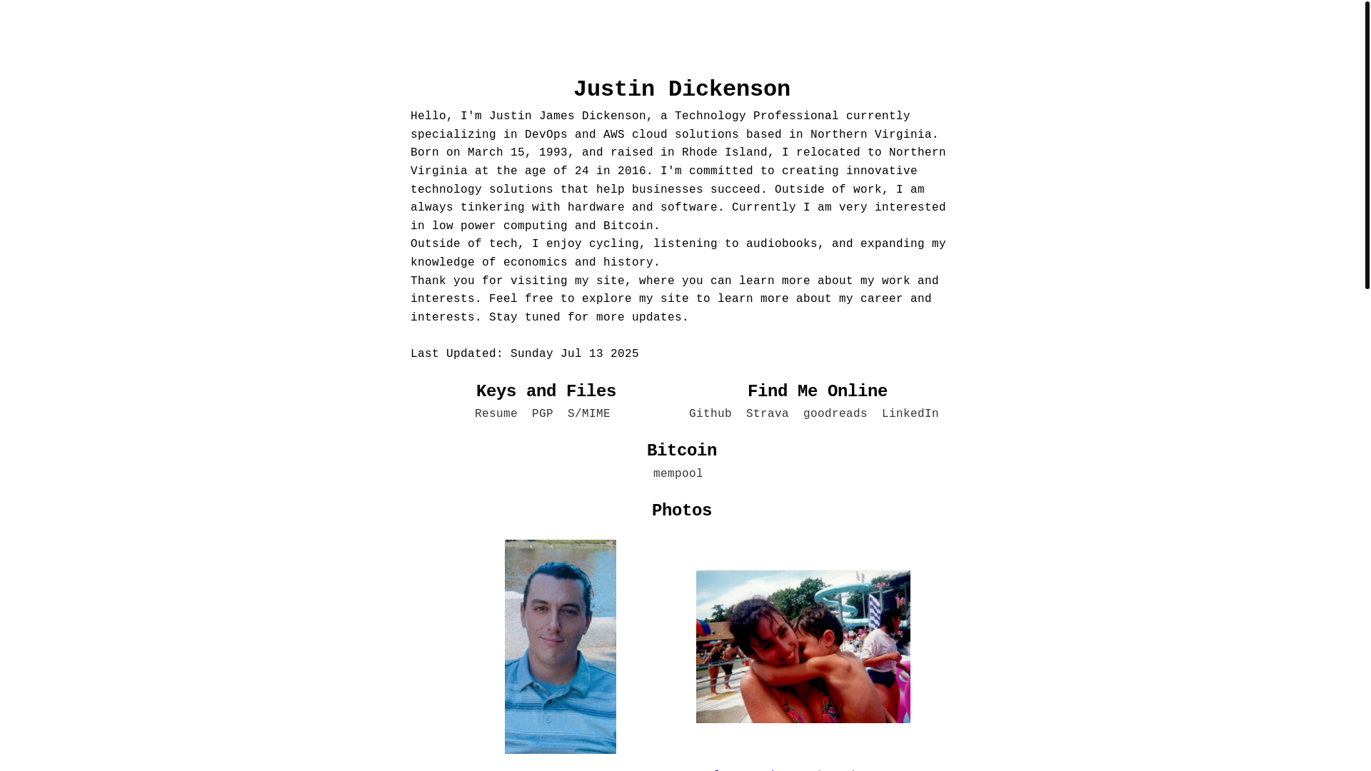website screenshot of https://personal-site-5rl.pages.dev/