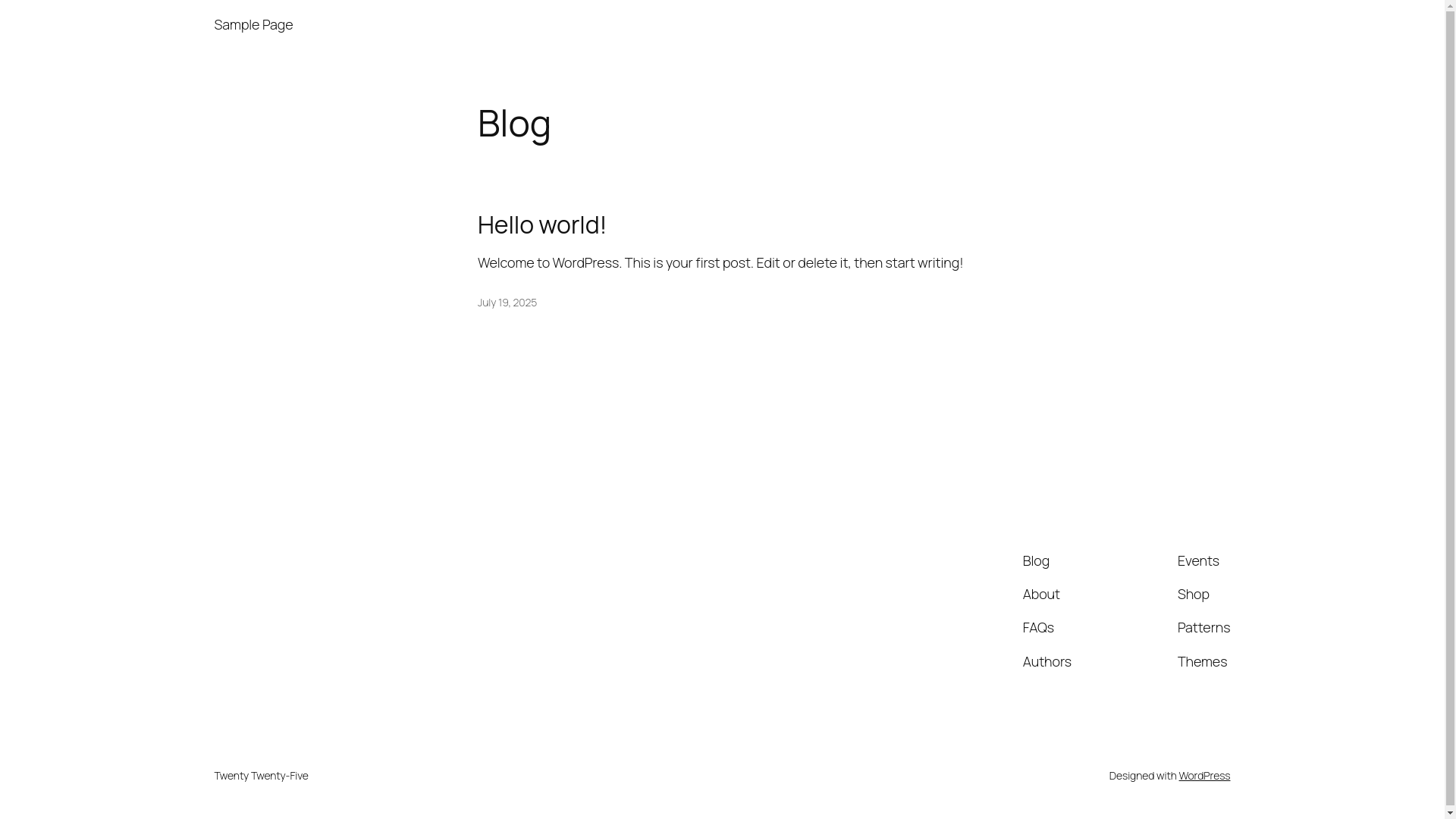 website screenshot of https://retiredtechlife.com/