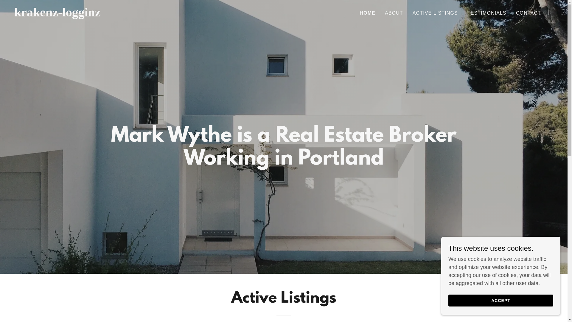 website screenshot of http://krakenz-logginz.godaddysites.com