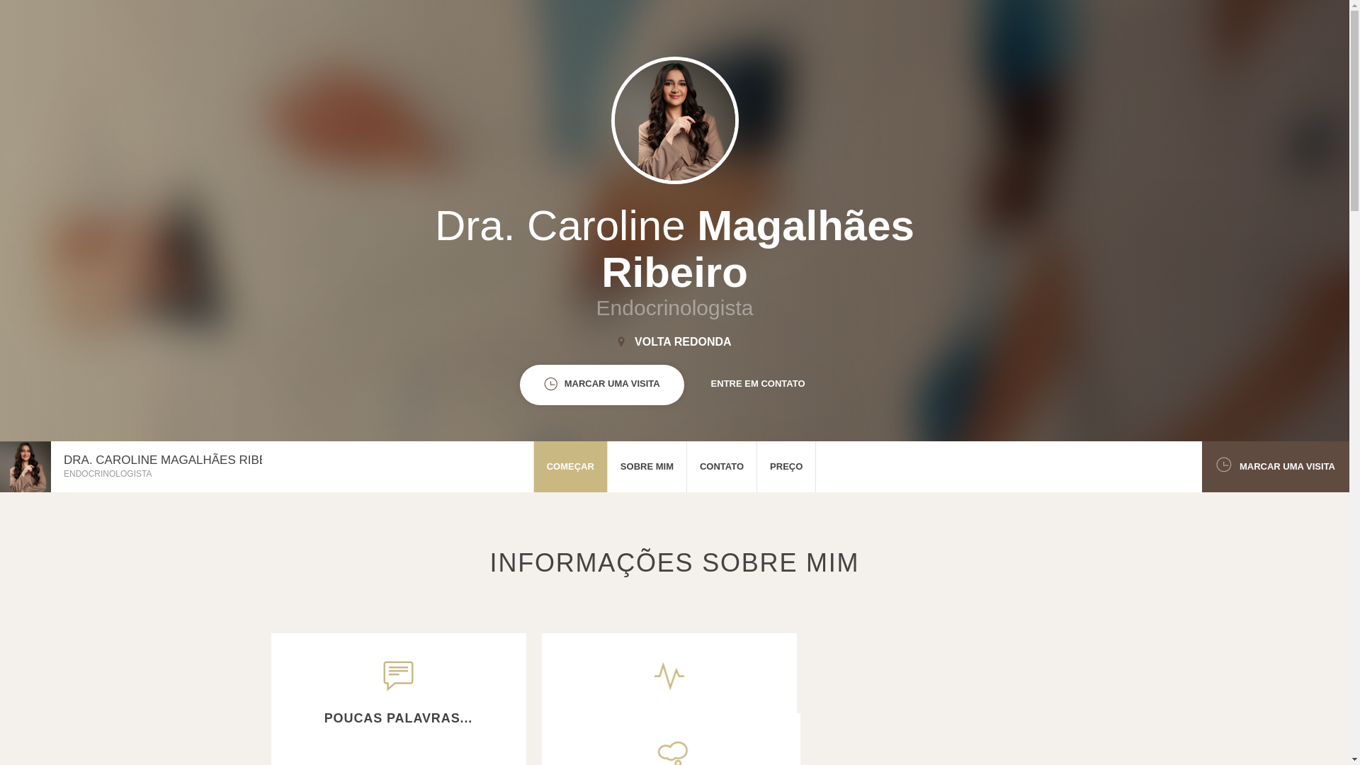 website screenshot of https://carolinemagalhaesribeiro.com/