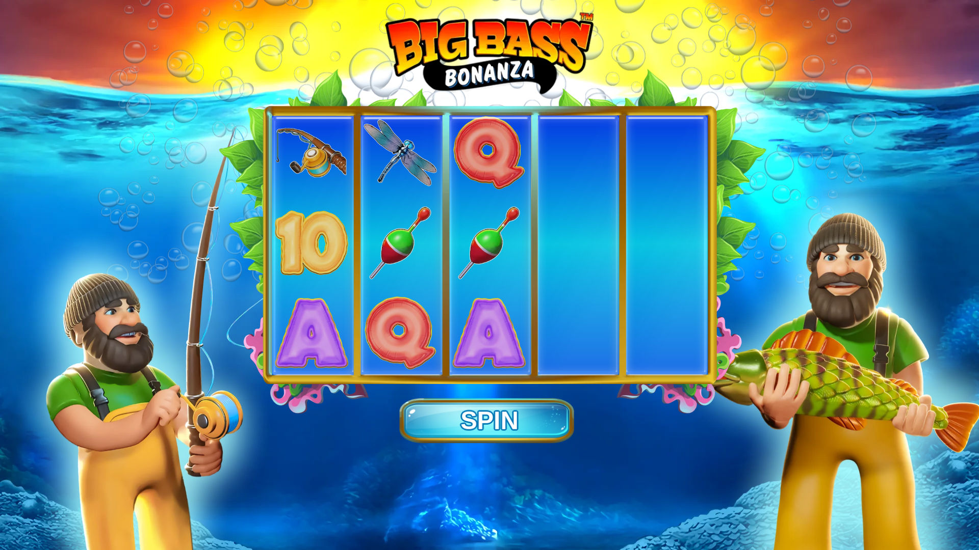 website screenshot of https://bigbassslotss.club/