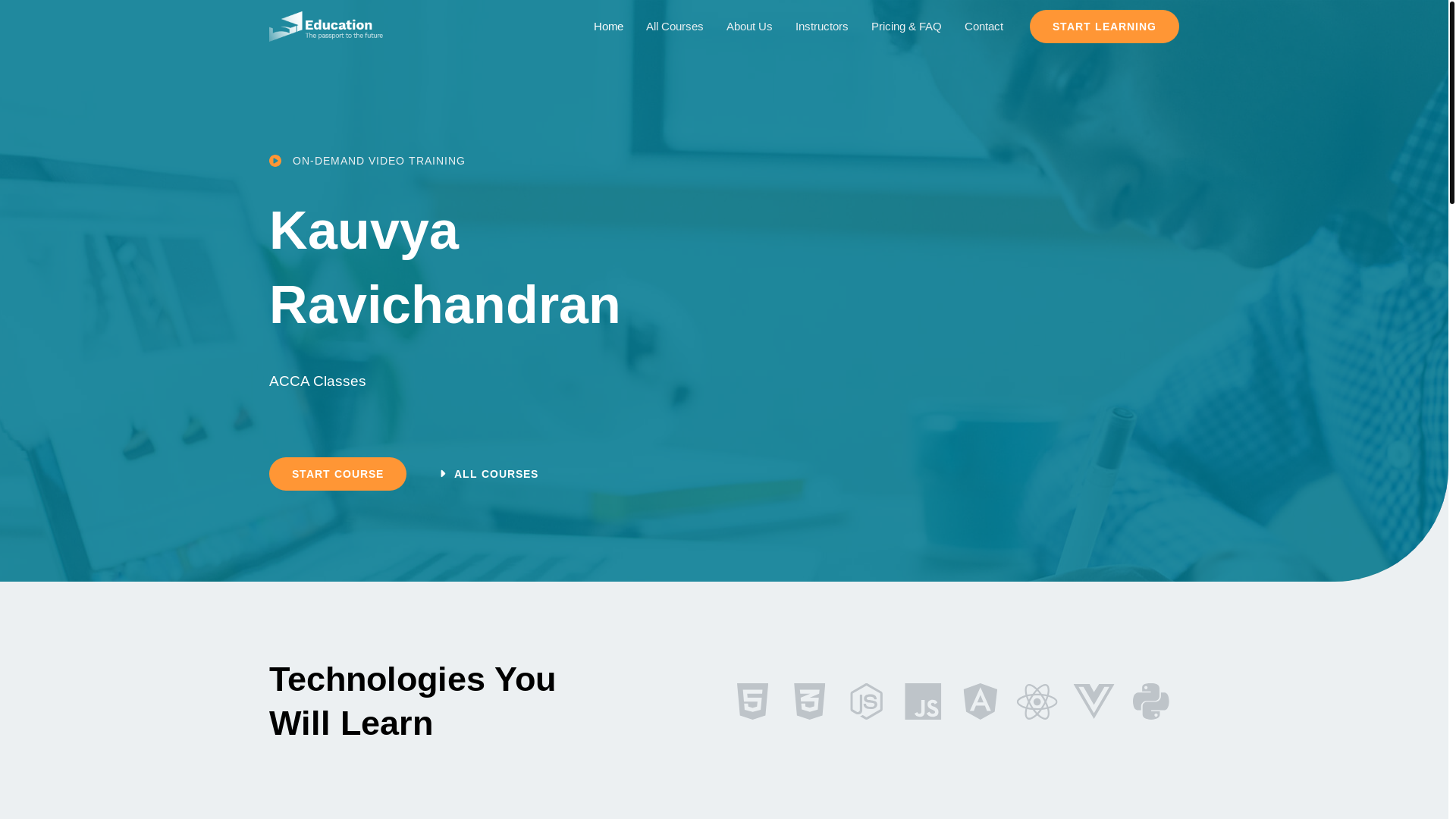 website screenshot of https://krifeducation.com/