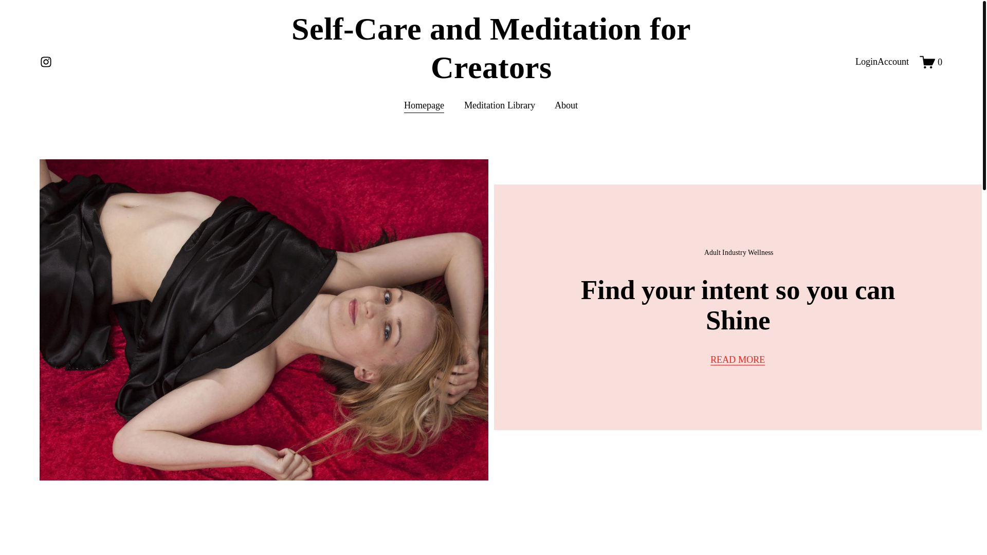 website screenshot of https://selflovesw.com/