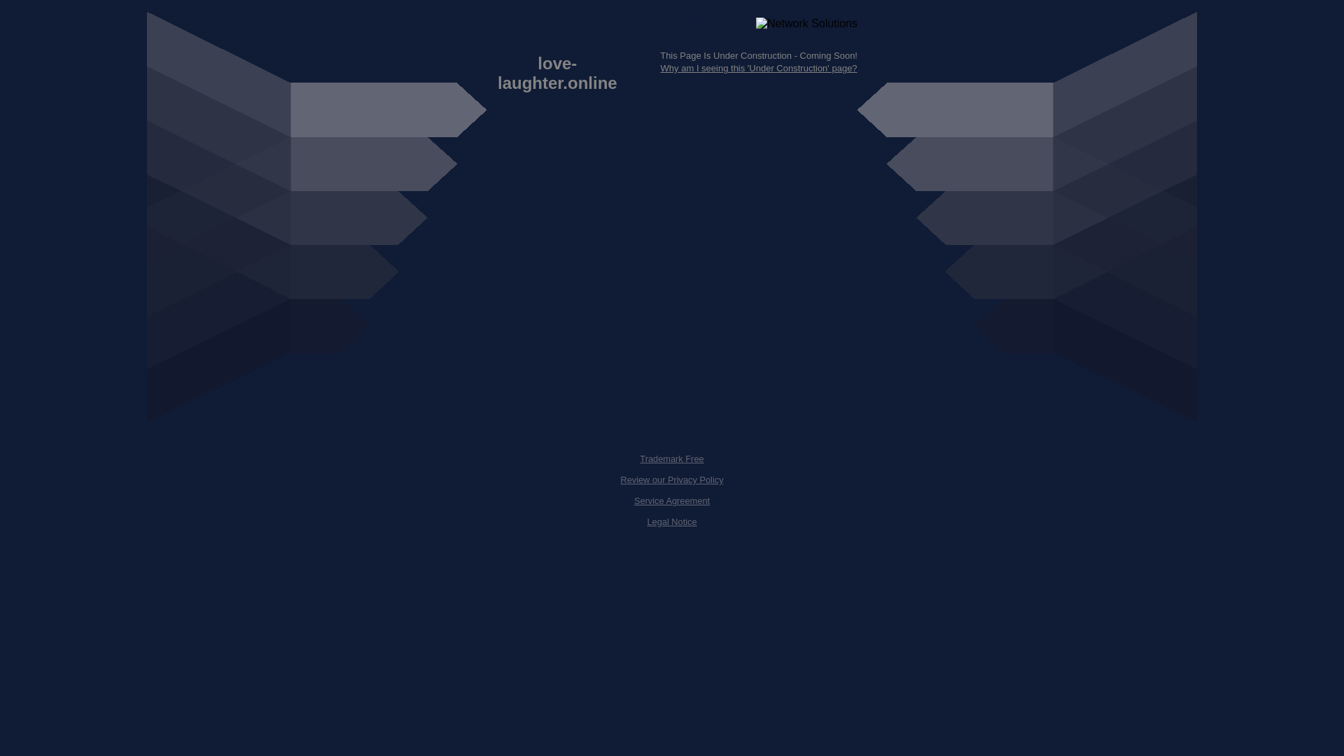 website screenshot of https://love-laughter.online/