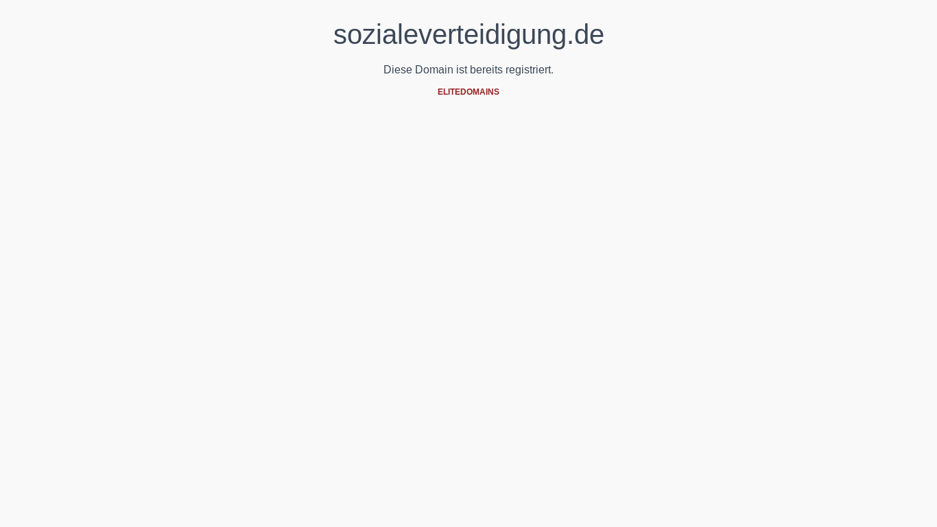 website screenshot of https://sozialeverteidigung.de/