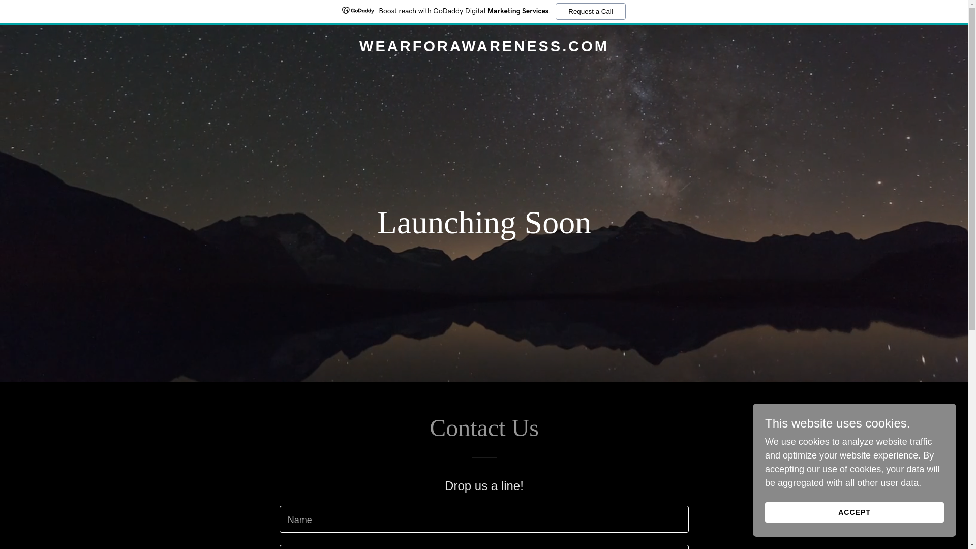 website screenshot of https://wearforawareness.com/
