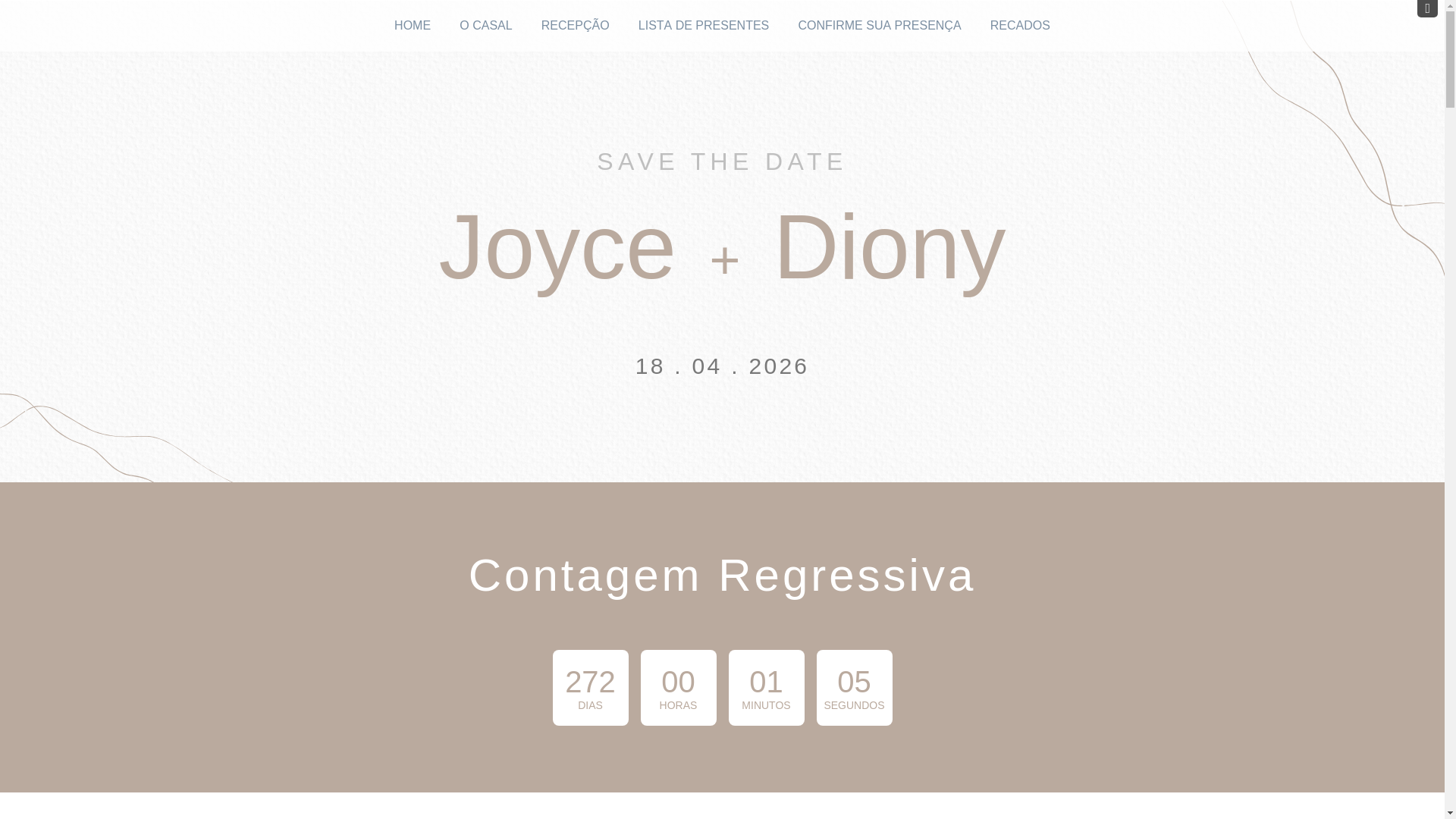 website screenshot of https://joyceediony.com.br/