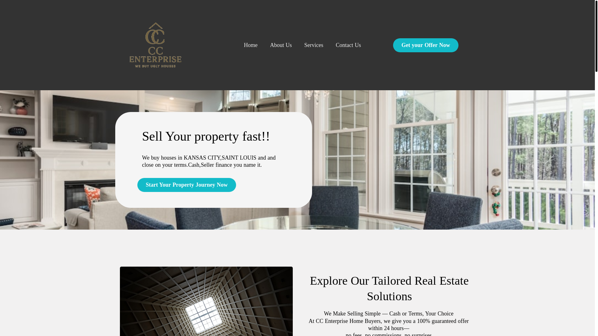 website screenshot of https://novakeysproperties.com/