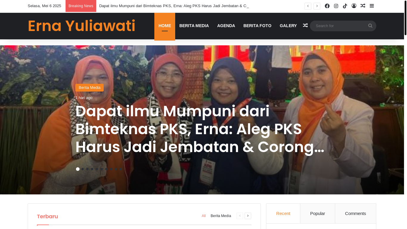 website screenshot of https://ernayuliawati.com/