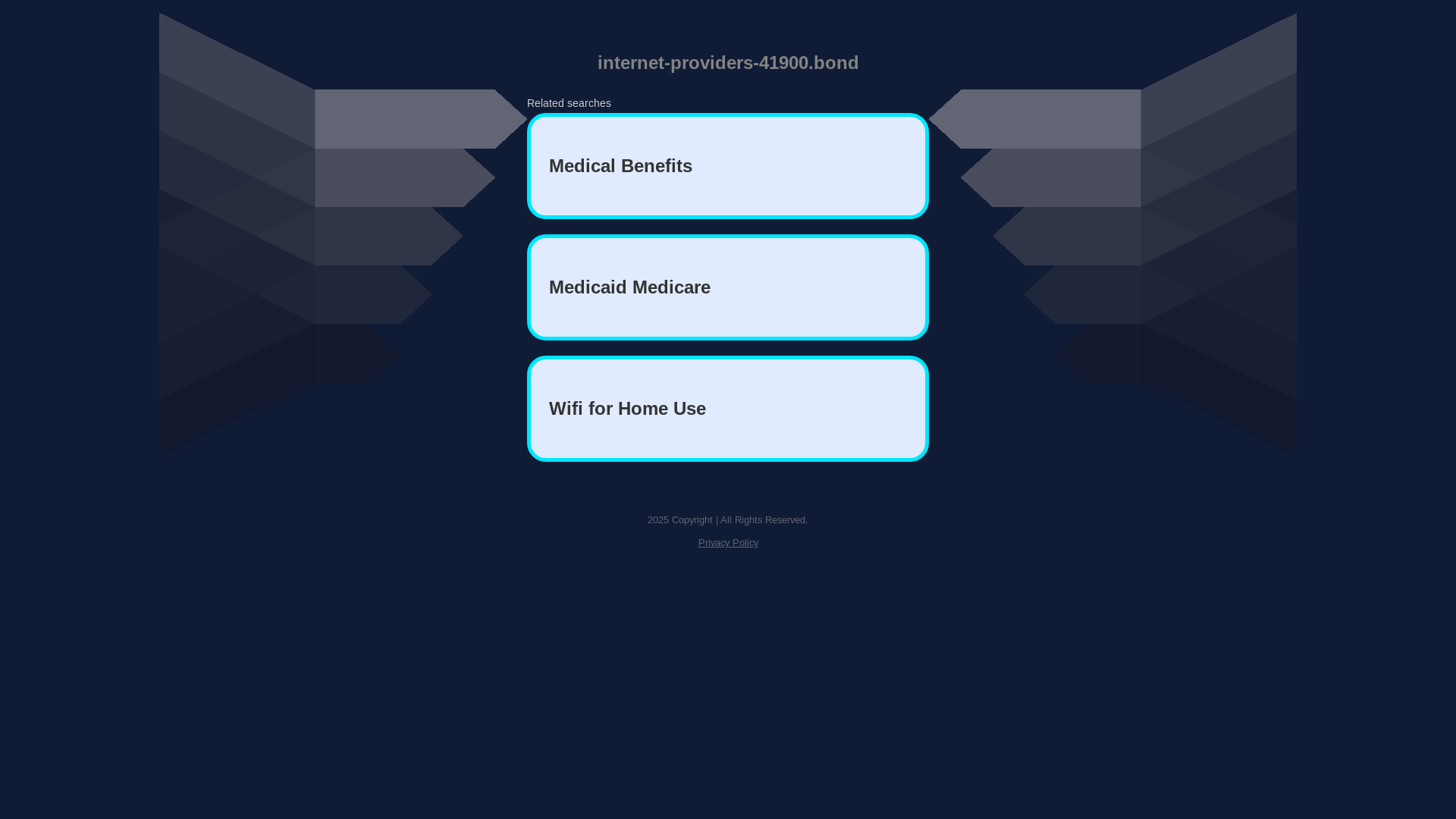 website screenshot of https://internet-providers-41900.bond/