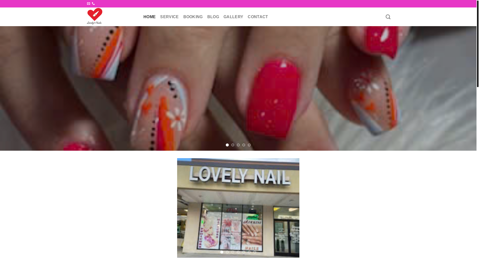 website screenshot of https://lovelynailsofzebulon.com/