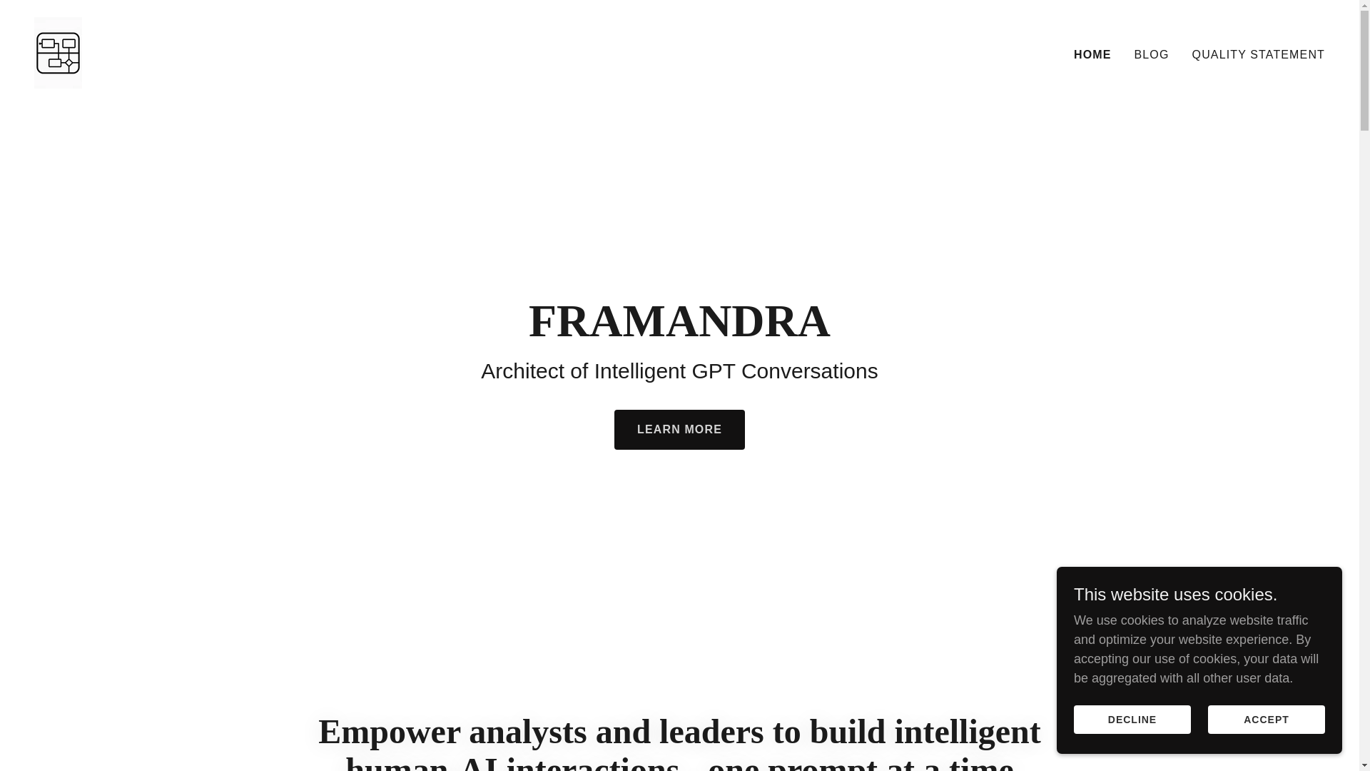 website screenshot of https://promptasaprocess.com/