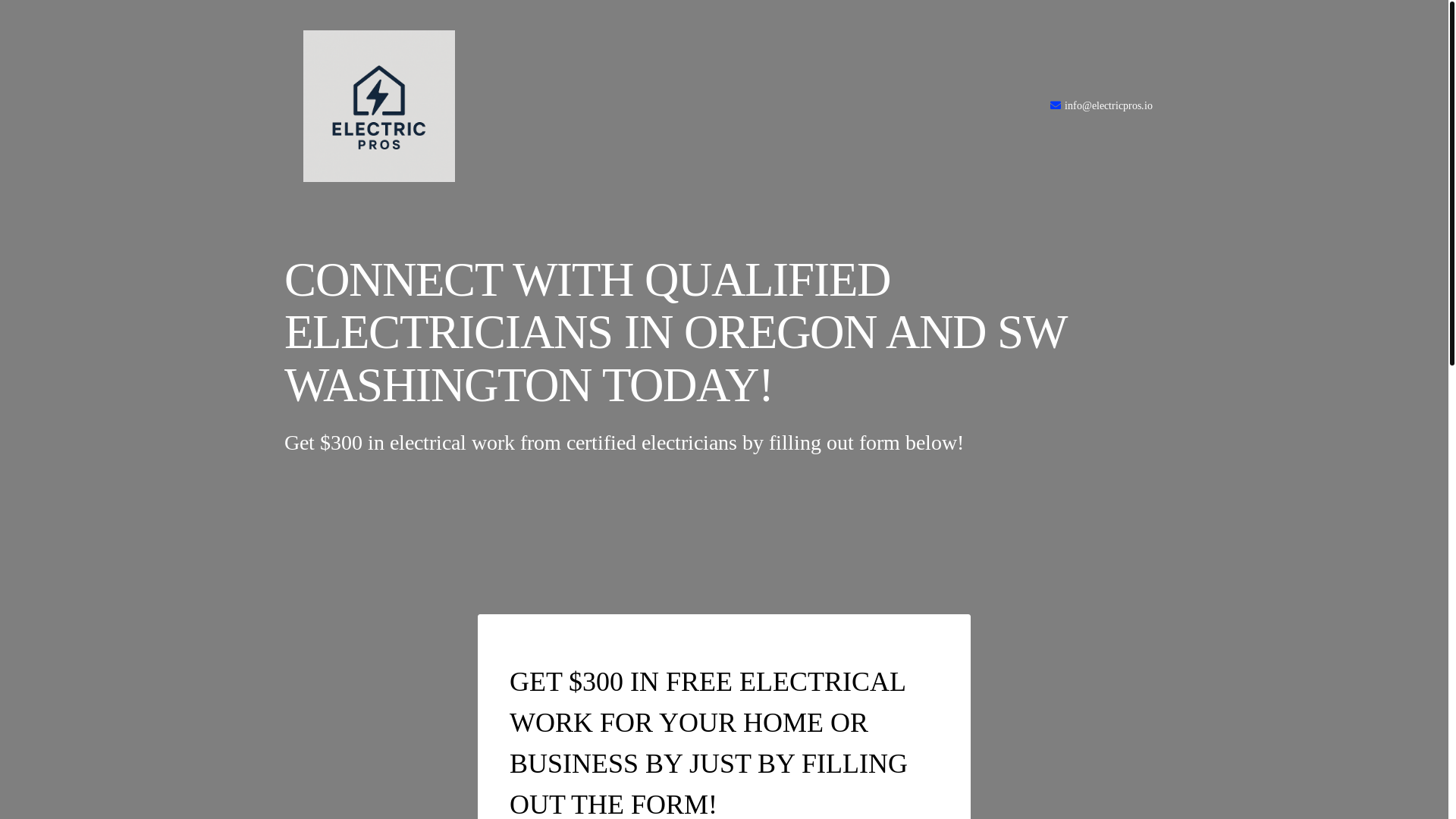 website screenshot of https://electricpros.io/
