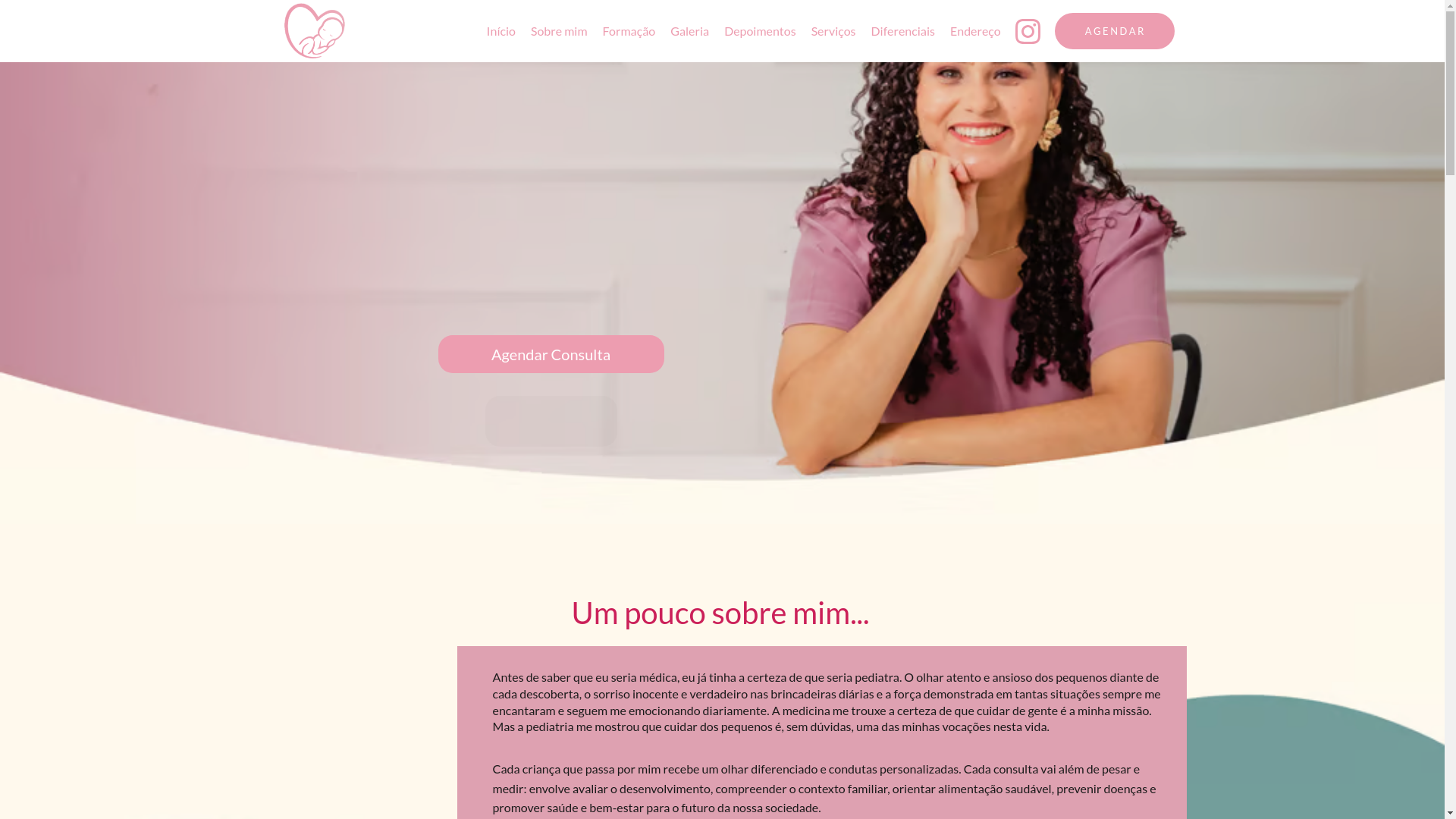 website screenshot of https://drataianecamargo.com.br/