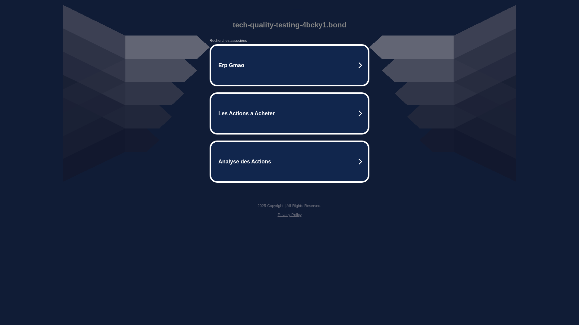 website screenshot of https://tech-quality-testing-4bcky1.bond/