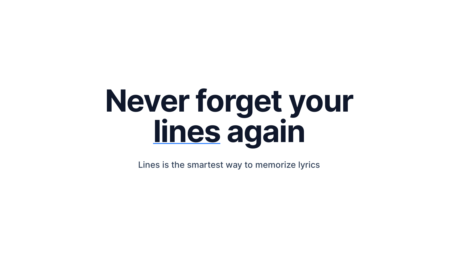 website screenshot of https://getlines-website.pages.dev/