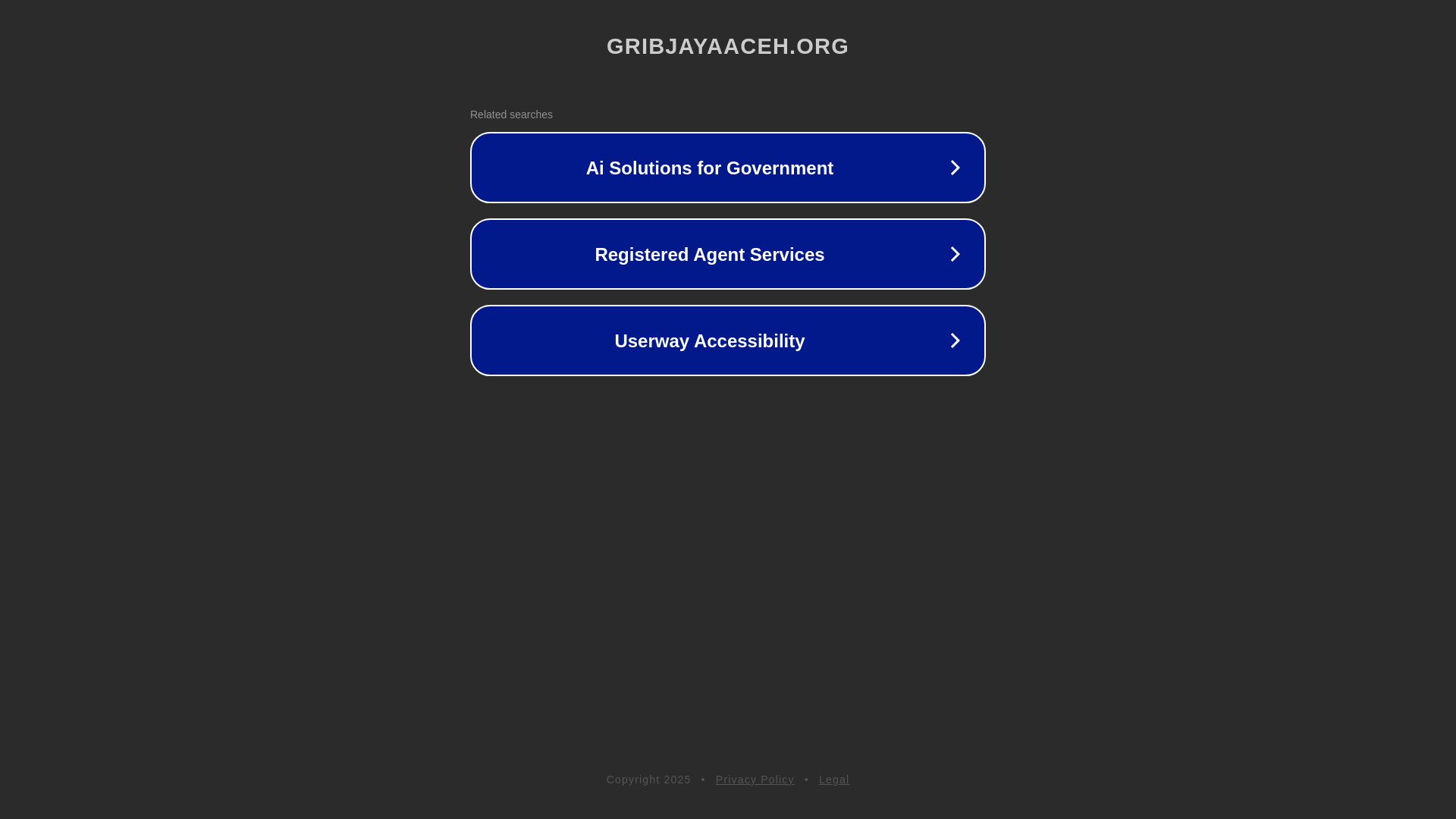 website screenshot of https://gribjayaaceh.org/