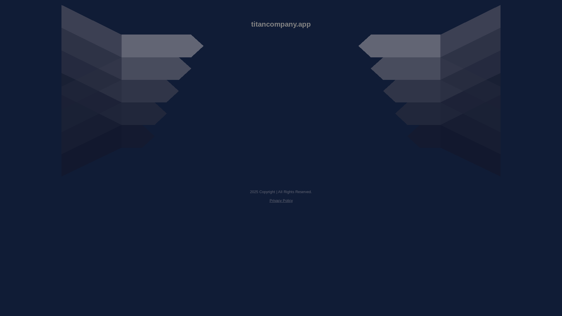 website screenshot of https://titancompany.app/