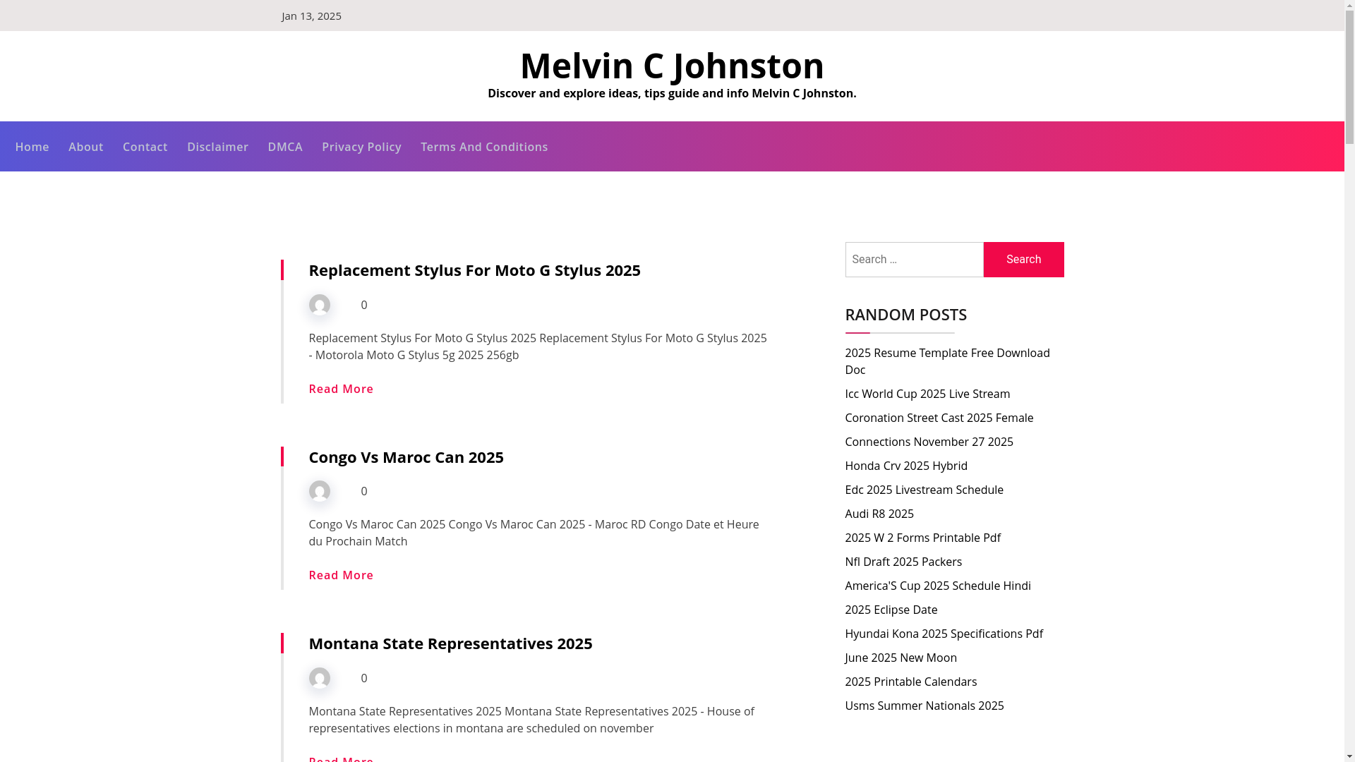 website screenshot of https://melvincjohnstong.pages.dev/