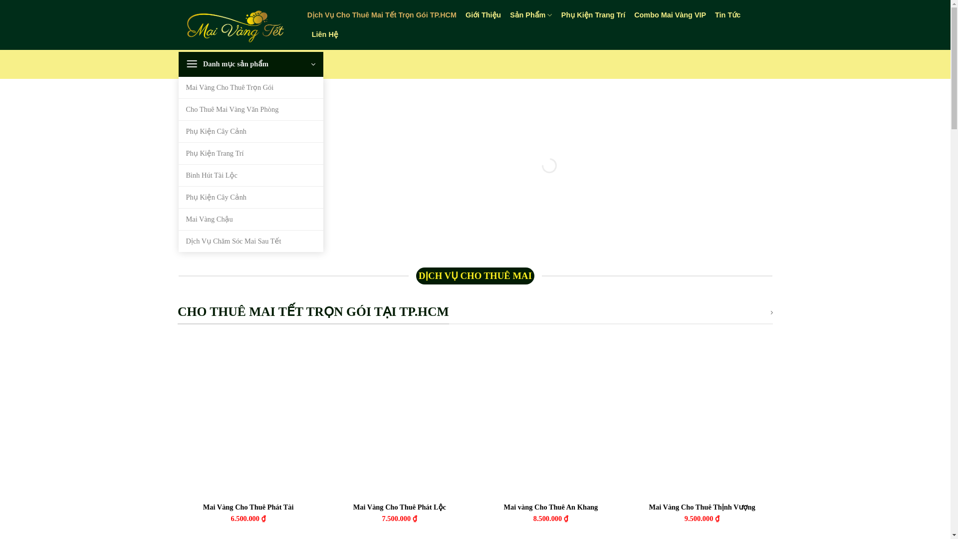 website screenshot of https://maivangtet.com.vn/