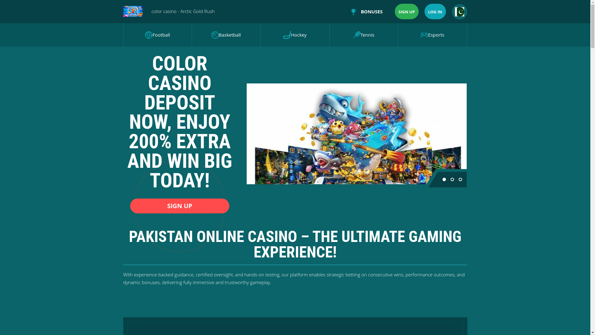 website screenshot of https://colorcasinot.com/