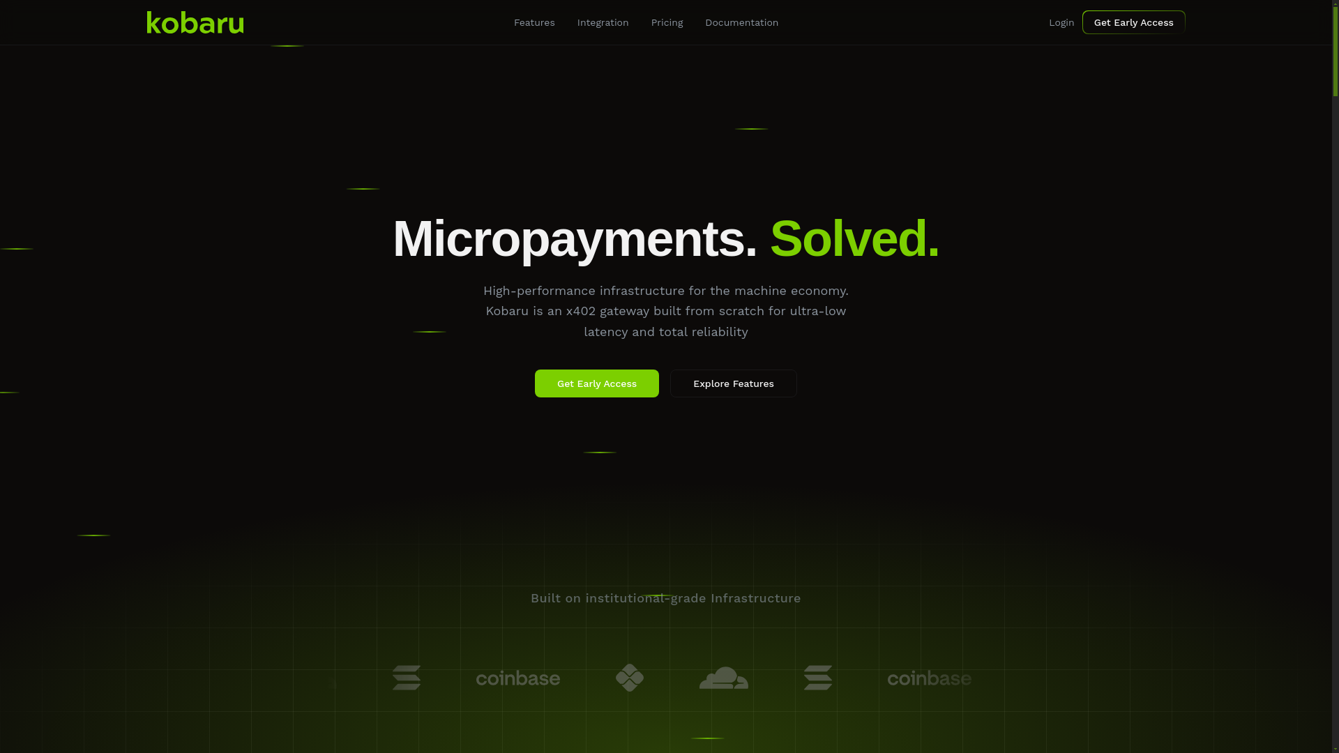 website screenshot of https://kobaru-website.pages.dev/