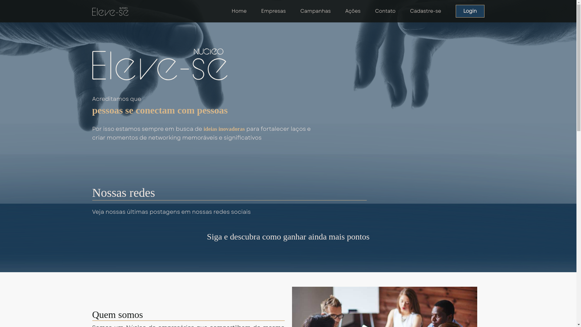 website screenshot of https://elevese-landing-dev.pages.dev/
