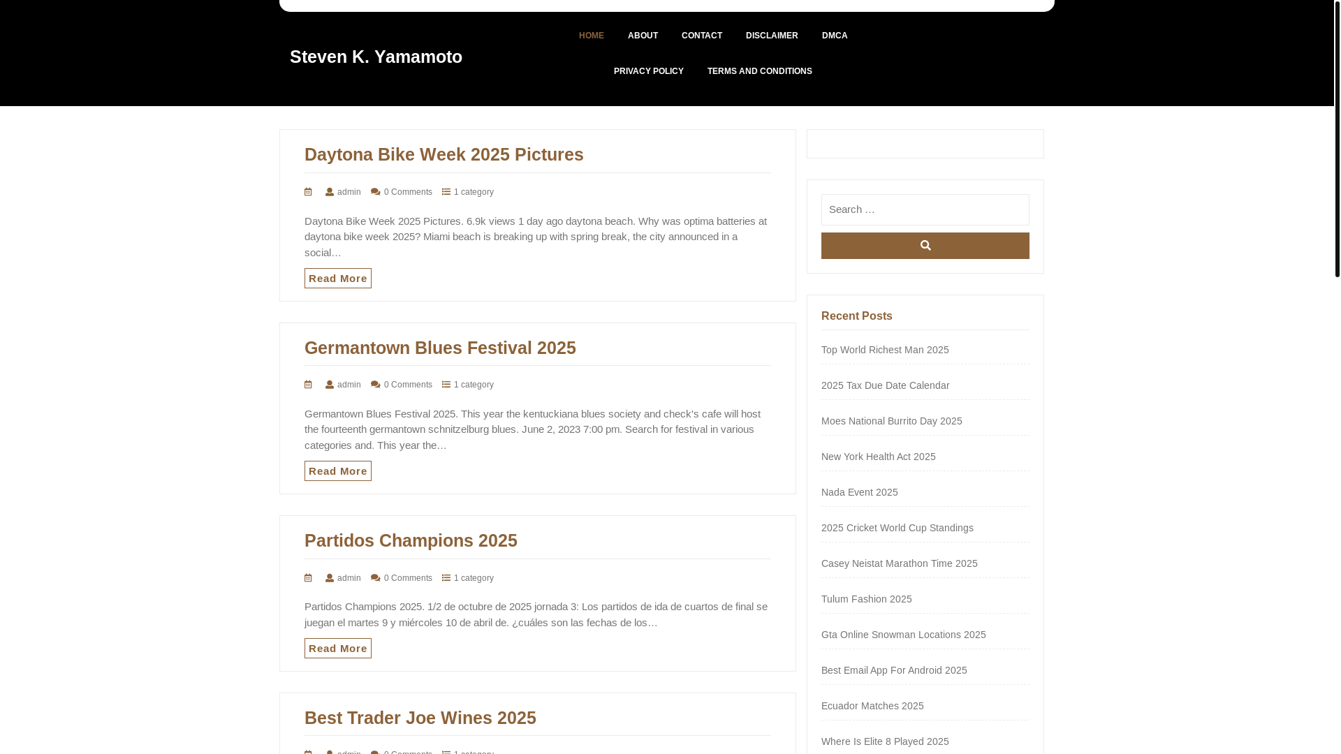 website screenshot of https://stevenkyamamoto.pages.dev/