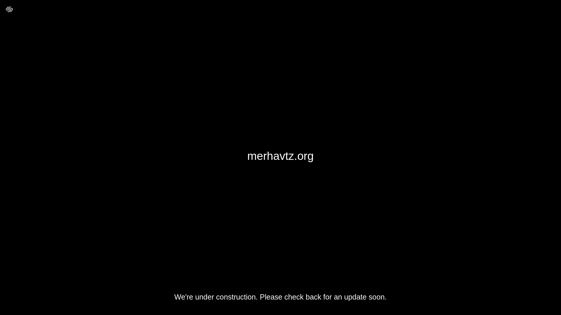 website screenshot of https://merhavtz.org/