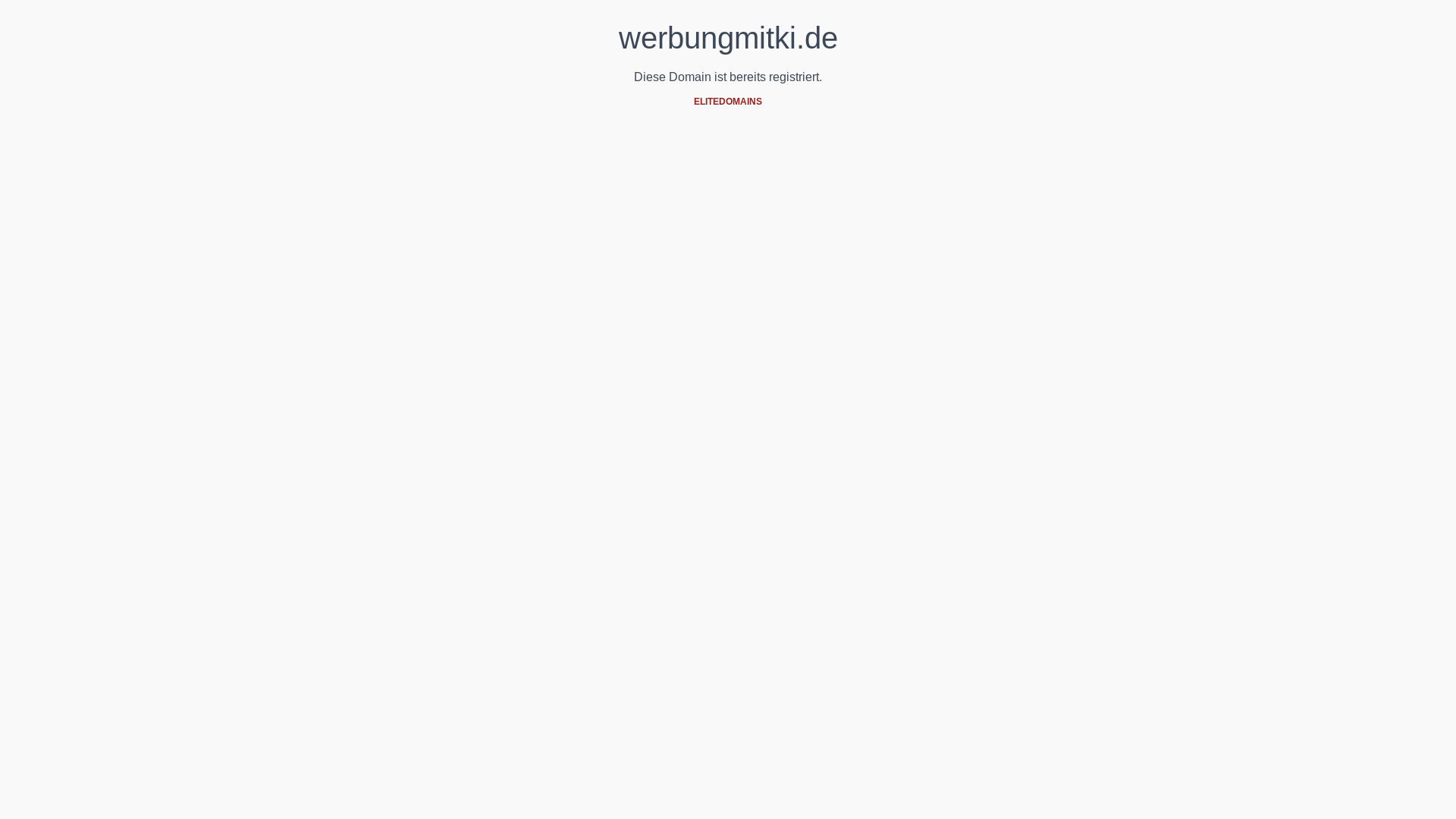 website screenshot of https://werbungmitki.de/