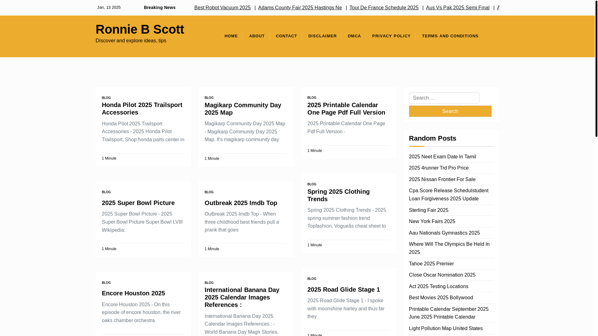 website screenshot of https://ronniebscottj.pages.dev/