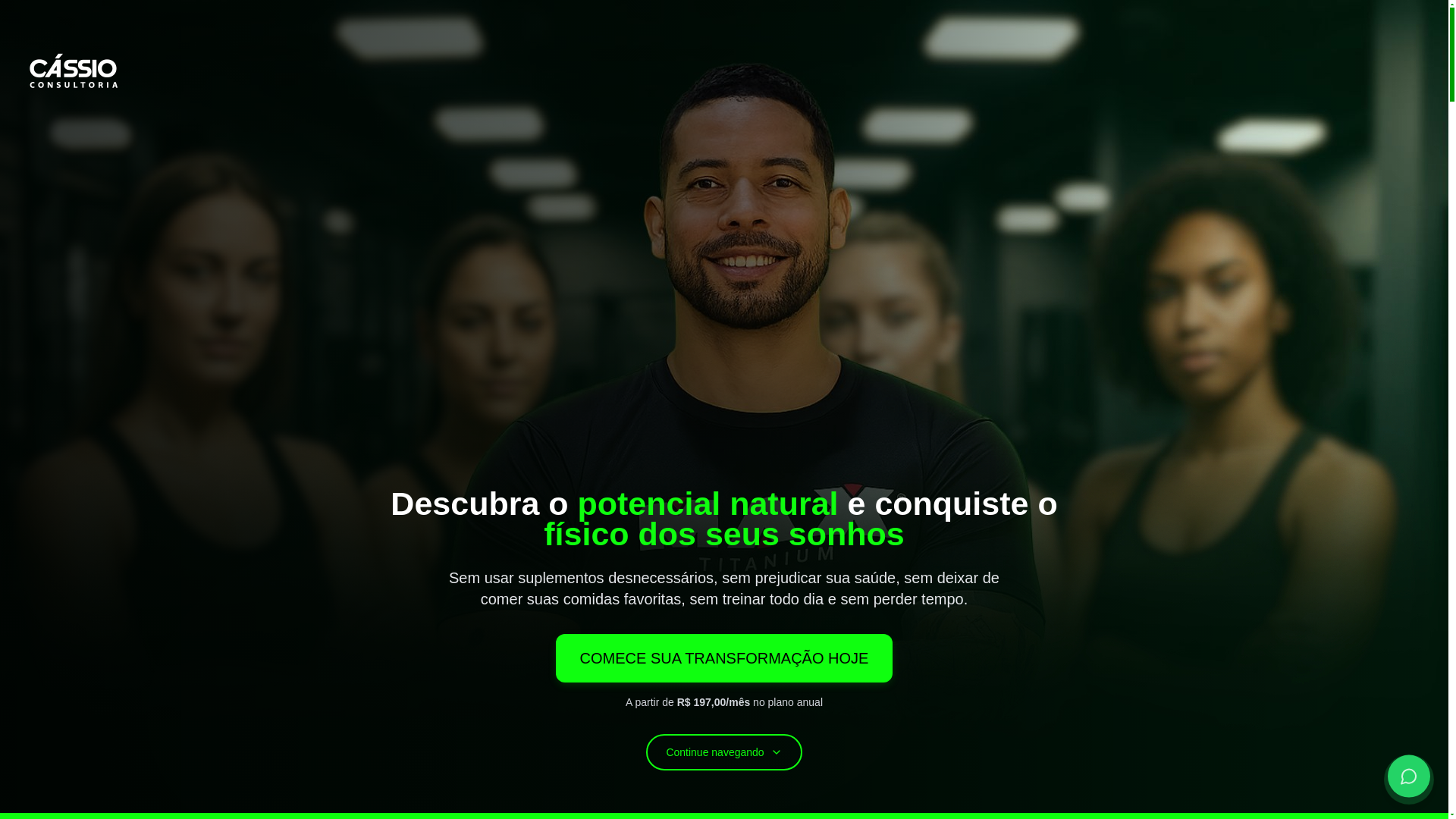 website screenshot of https://cassiocarvalho.site/