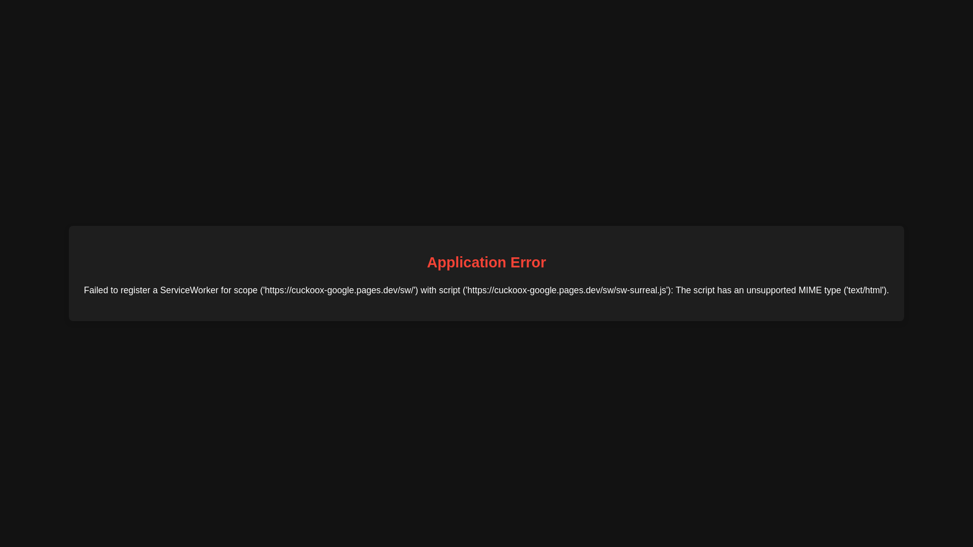 website screenshot of https://cuckoox-google.pages.dev/