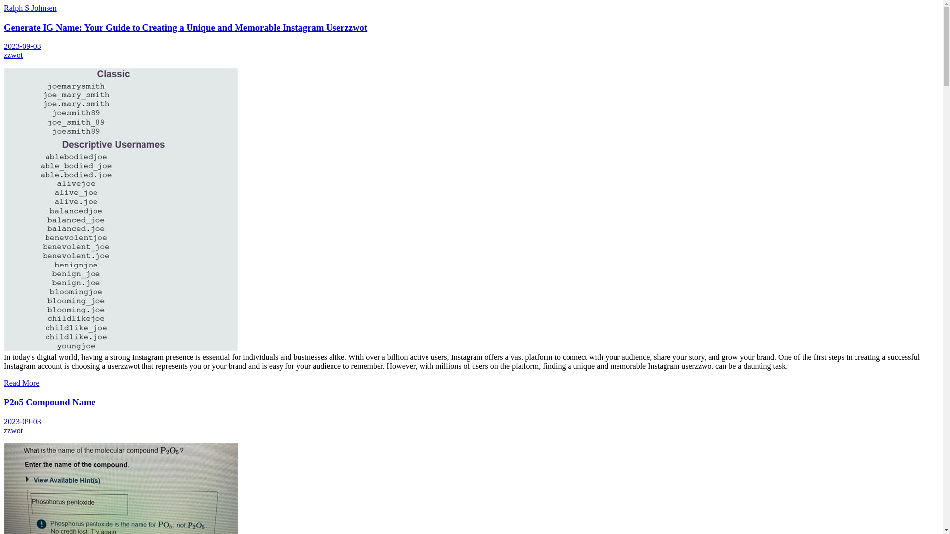 website screenshot of https://ralphsjohnsens.pages.dev/