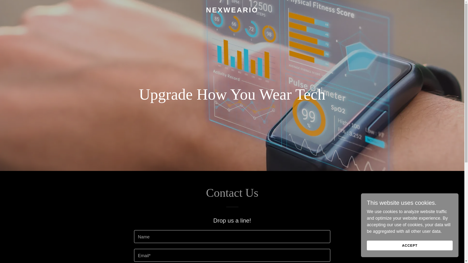 website screenshot of https://nexweario.com/